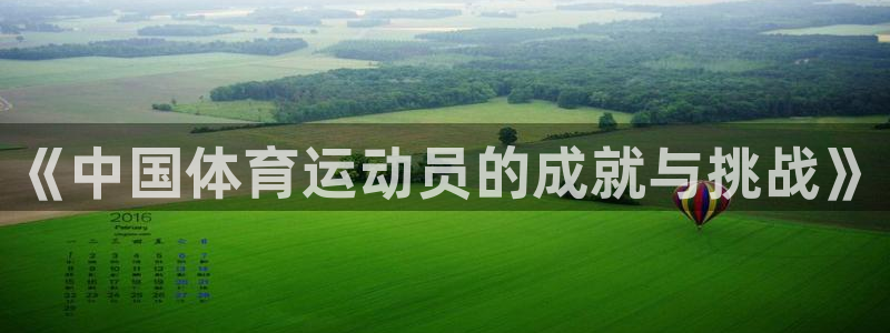 杏悦平台注册入口：《中国体育运动员的成就与挑战》